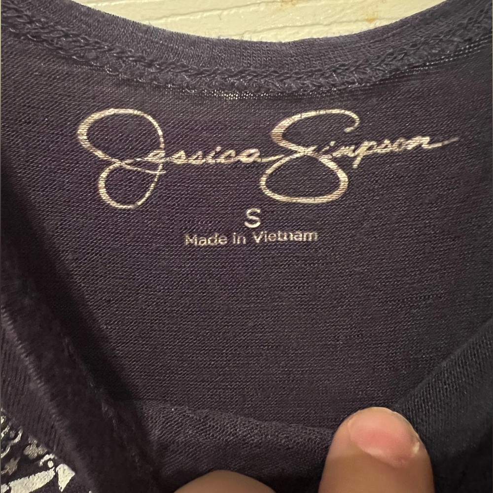 Navy Blue Jessica Simpson “Trailblazer” Top - Picture 5 of 8
